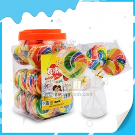 fruit rainbow lollipop