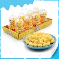 Hot selling halal crispy mini biscuit in cat bottle 