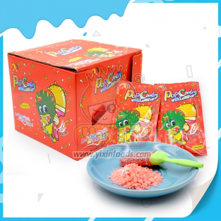 pop candy with lollipop