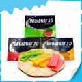 Sweet good taste 5pcs fruit chewing gum 
