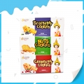 3 flavor high quality delicious crispy cookies biscuit 