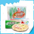 Double colour compressed mint candy for fresh breath 