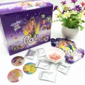 Tasty and funny fruit popping candy with 3D card 