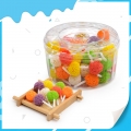 Box packing mini ball soft bayberry jelly gummy candy 