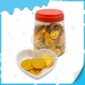 US dollar design round shape sweet coin chocolate for sell 