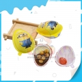 2018 new minions surprise egg biscuit and chocolate with toy 