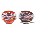 hot selling delicious ball shape chocolate biscuit in cup 