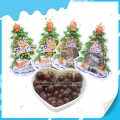 wholesale christmas tree packed chocolate bean candy 