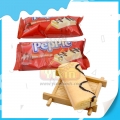 Vanilla milk flavor white chocolate pie in small box halal food 