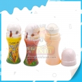 world cup sweet fruit liquid football rolling candy 
