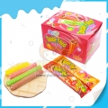 Double color candy stick in one bag gummy candy 