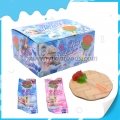 I love you red and green rose shape lighting lollipop 