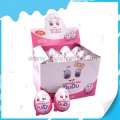 15g dudu girl favourate biscuit and chocolate surprise egg 