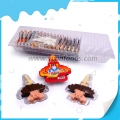 sweet plane shape chocolate cream chocolate cup 