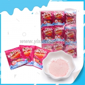 Strawberry flavour instant juice powder sweet taste