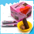 Sweet flavour strawberry chocolate biscuits 