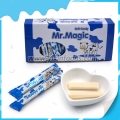 70pcs white milk flavor soft chewy candy 