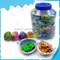 surprise chocolate eggs in jar 