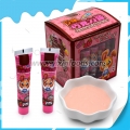 20g sweet strawberry flavor chocolate jam in tube 