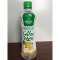 Healthy mango aloe flavor juice drink with flesh 