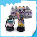 Halloween toy colorful lantern with compress candy 