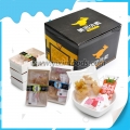 take out box with biscuits and jelly candy cheap price 