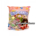 Colorful Hard Candy in Ring Shape Bag 