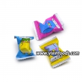 Mix fruit flavor soft chewy gummy candy 