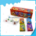Football star tattoo with bubble gum and popping candy 