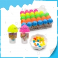 bubble gum in ice cream shape jar 