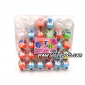 Hot sell surprise egg crayon toy press candy 