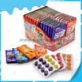 4 flavors fruited hard candy 