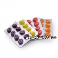 4 flavors fruited hard candy 