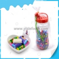 Bubble Gum with tattoo in  water bottle 