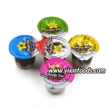50pcs chocolate biscuit cup in jar 