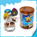 100pcs chocolate biscuit cup in jar 