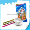 New packing colorful fruity sticks with press candy 