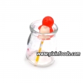halal penguin shape light lollipop 
