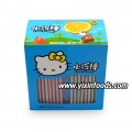 2020 New Hello Kitty CC Stick with Chocolate Fruity Sour Candy Stick 