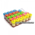 Halal Sour Powder Candy In Cup With Spoon Fruit Sour Powder Candy 