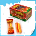 hot sale fruity halal hotdog shape gummy candy 