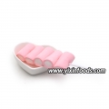 HALAL BBQ Shape Marshmallow Lollipop Sweet Soft Candy 