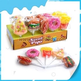 burger lollipop