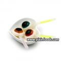 Halal eye shape lollipop light toy candy 