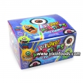 Halal eye shape lollipop light toy candy 