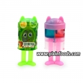 Halal box packing fruity jam toy candy 