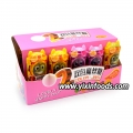 Halal box packing fruity jam toy candy 