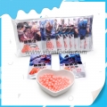 Individual packing bag strawberry flavor ball hard candy 