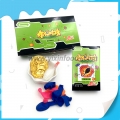 Plastic Bomb Bottle Fruity Sour Powder With Toy and Balloon Sour Powder Candy 