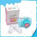 Outdoor automatic machine toy camera bubble water 